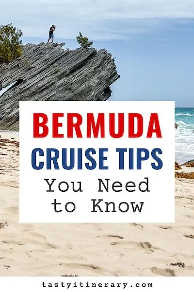 pinterest marketing pin | cruise tips for bermuda
