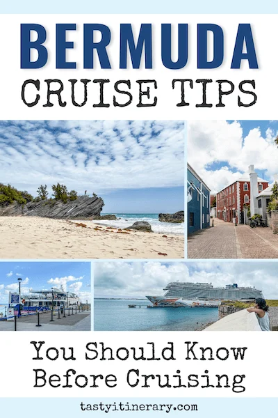 pinterest marketing pin | cruise tips for bermuda