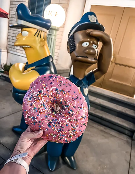 giant pink lard lad donut