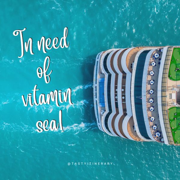 graphic for in need of vitamin sea quote