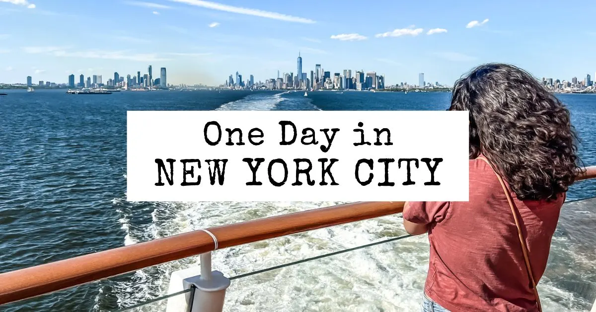featured blog image | one day in new york city