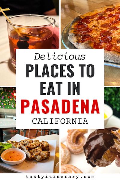 pinterest marketing image | places to eat in pasadena california