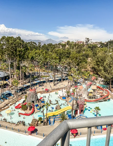 view of raging waters san dimas