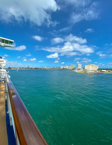 cruising from the port of miami