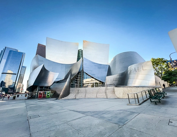 downtown los angeles walt disney hall