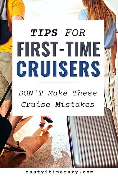 pinterest marketing image | first-time cruisers