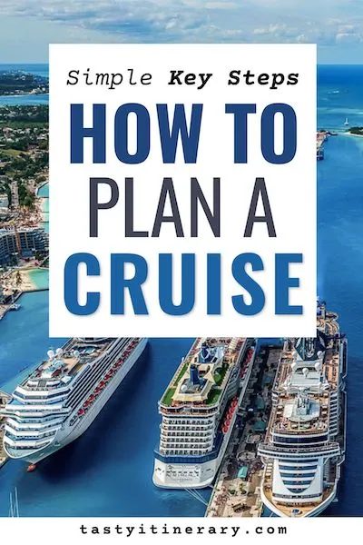 pinterest marketing pin | planning a cruise