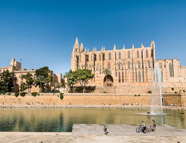 bike ride shore excursions in Palma de Mallorca Spain