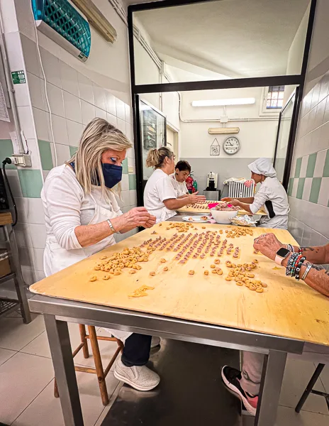 pasta making factory in bologna