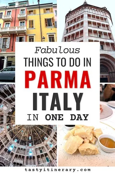 pinterest marketing pin | things to do in parma italy in one day