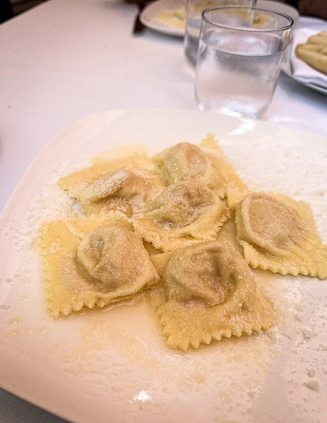 tortelli di zucca in parma italy