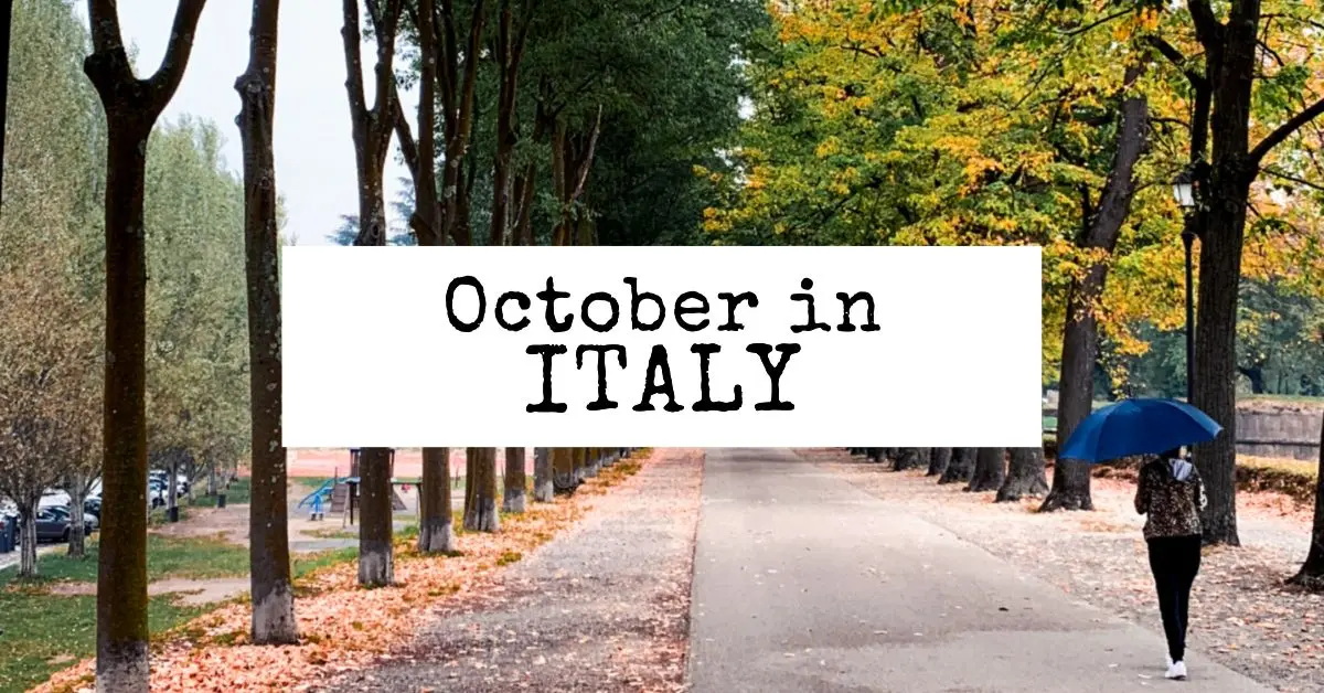 featured blog image | italy in october