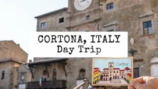 featured blog image | one day in cortona italy