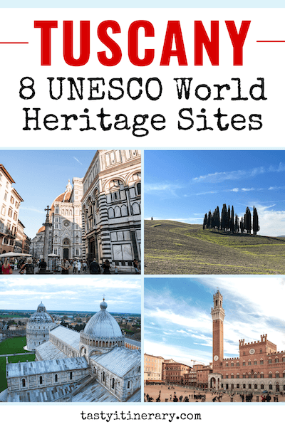 pinterest marketing pin | tuscany unesco world heritage sites