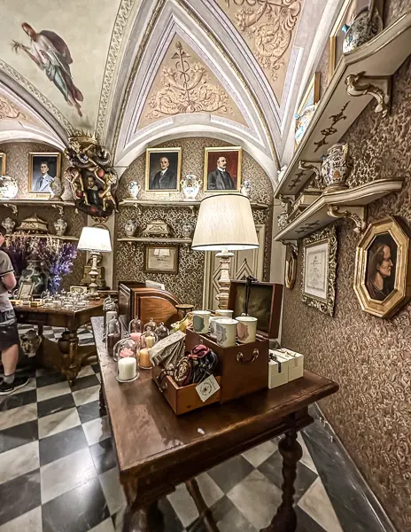 inside inside museum Officina Profumo-Farmaceutica di Santa Maria Novella