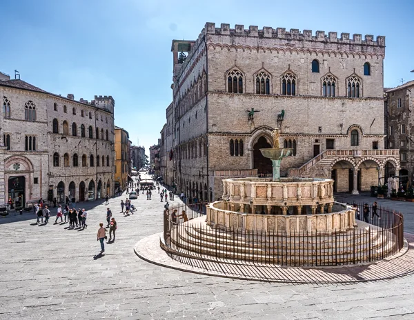 city center of perugia italy