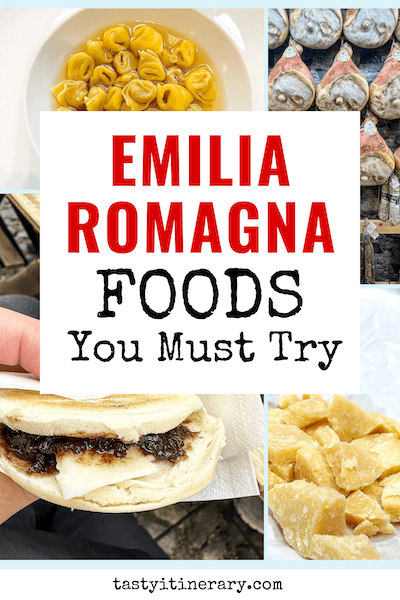 pinterest marketing pin | emilia-romagna foods