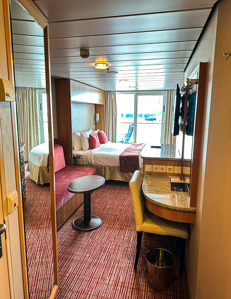 cruise balcony cabin 8129 on board the celebrity solstice