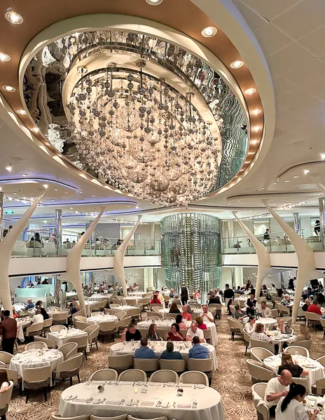 the grand epernay main dining room for the celebrity solstice