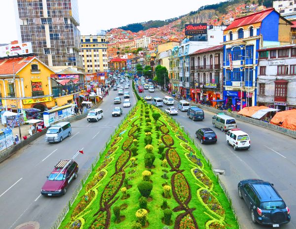 main street in la paz mexico