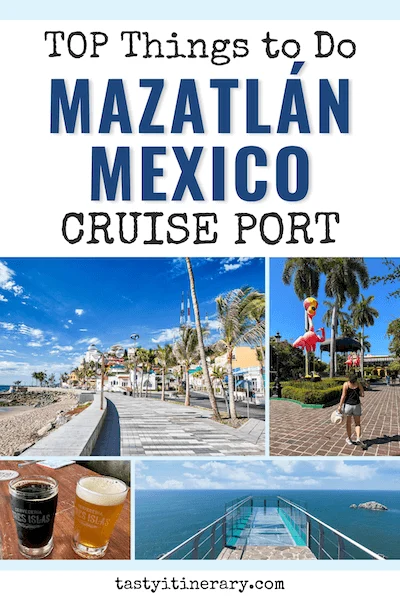 pinterest marketing image | mazatlan cruise port