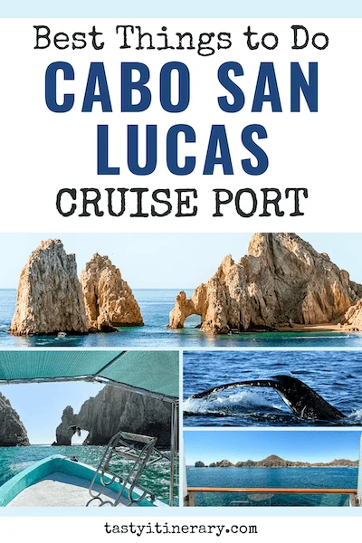 pinterest marketing pin | things to do in cabo san lucas cruise port
