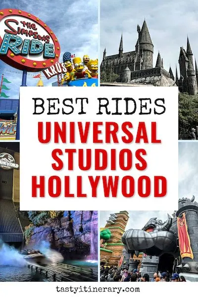 pinterest marketing pin | best rides at universal studios hollywood