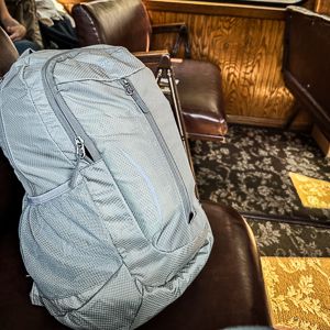 packable backpack we used during our alaska cruise out at port