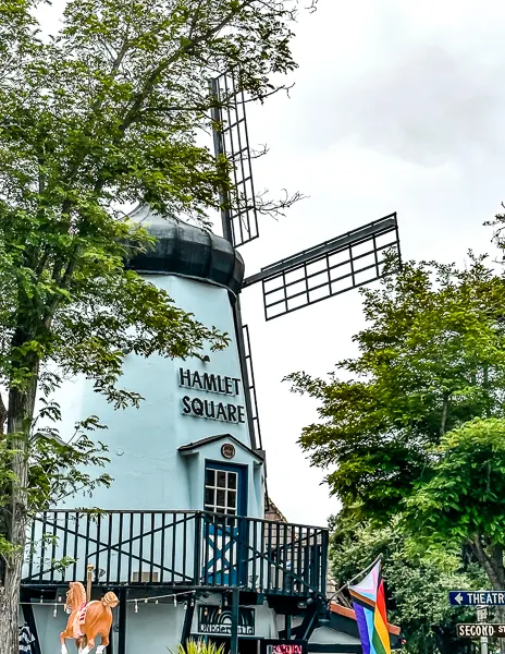 hamlet square solvang windmill