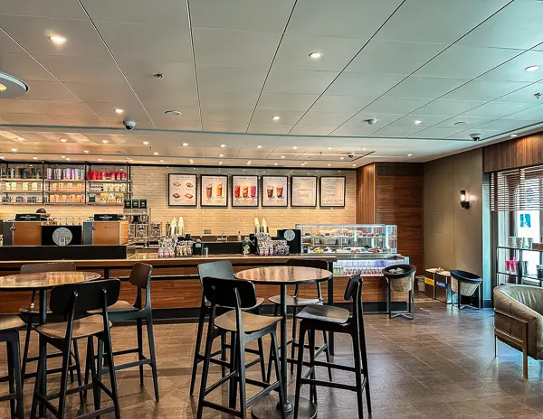 starbucks on norwegian encore