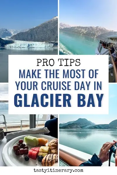 pinterest marketing pin | cruise glacier bay alaska