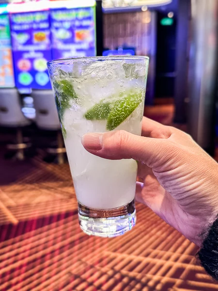 mojito in a glass