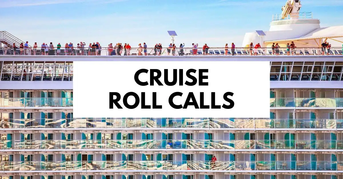 featured blog image with text cruise roll calls