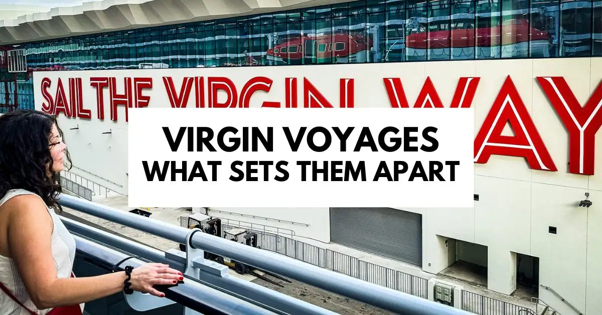 featured blog image with text virgin voyages what sets them apart