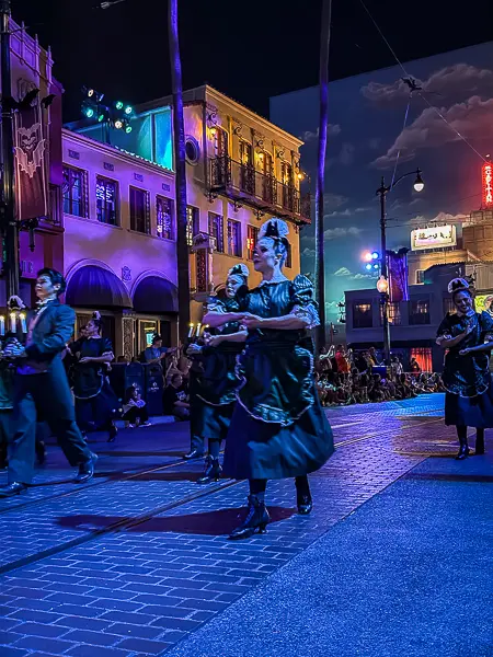 Madame Leota's Swinging Wake Dancers at Oogie Boogie Bash